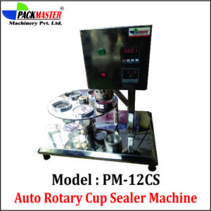Auto Rotary Cup Sealer Machine